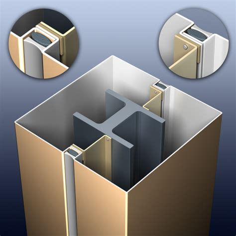 formed metal column enclosures|aluminum column covers.